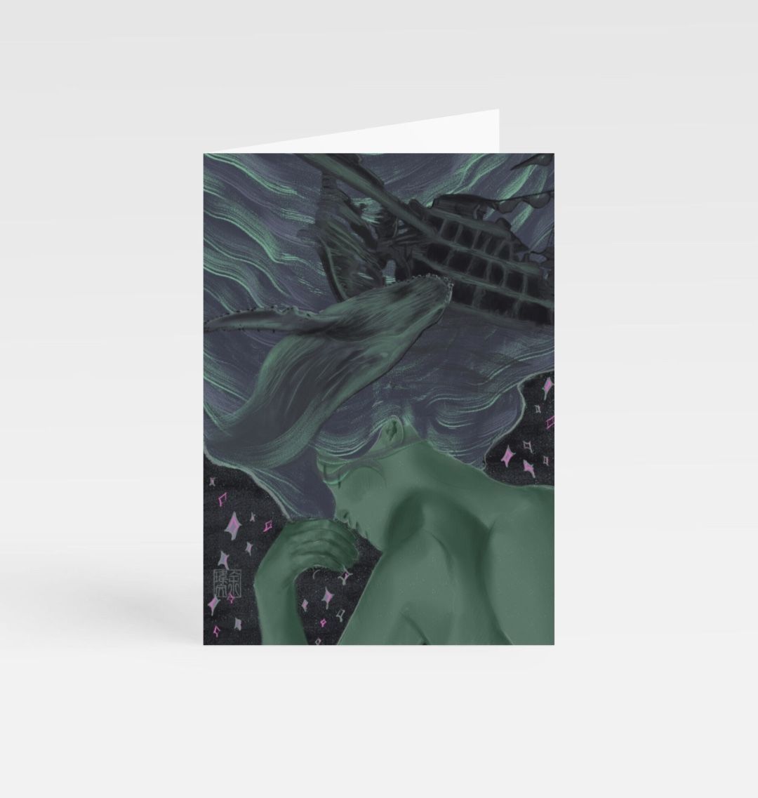 La Mer(e) - Greetings Card