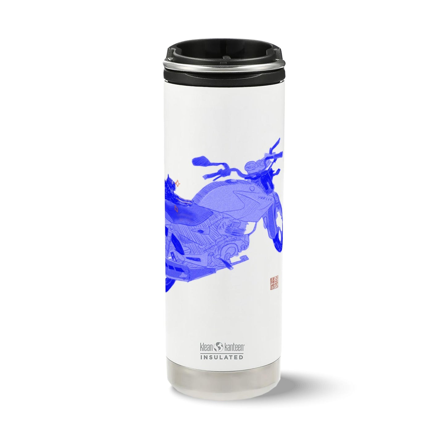 Cat Stretching - Klean Kanteen Eco Tumbler (473ml)