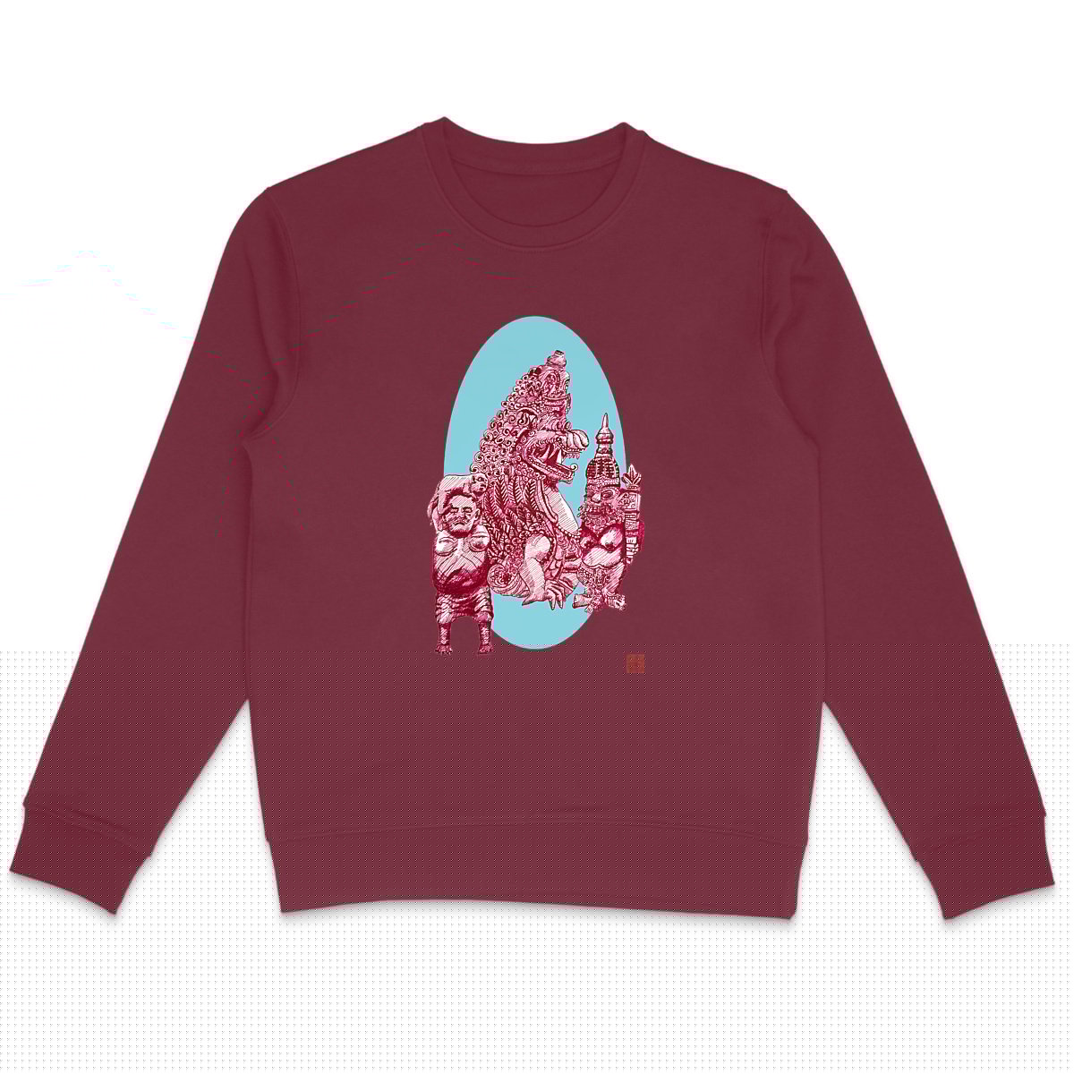 Balinese Statues - Lightweight Unisex Sweatshirt
