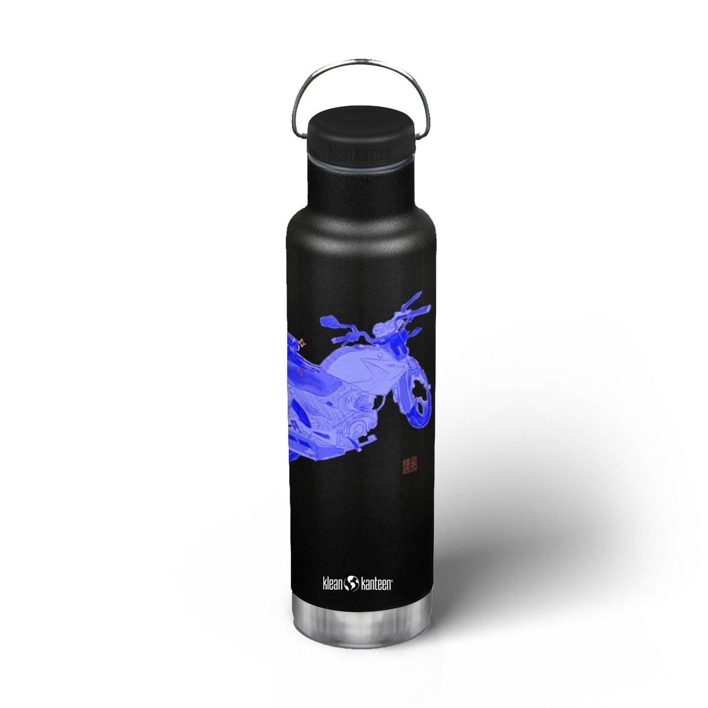 Cat Stretching - Klean Kanteen Insulated Water Bottle (592ml)