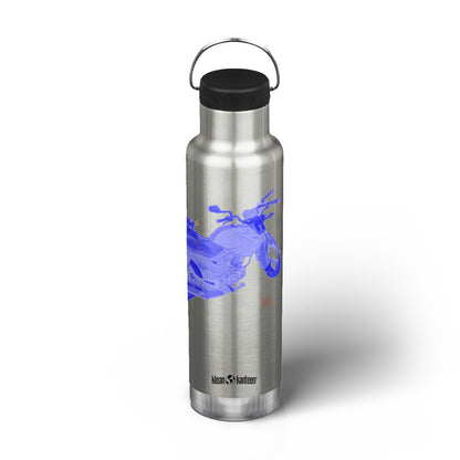 Cat Stretching - Klean Kanteen Insulated Water Bottle (592ml)